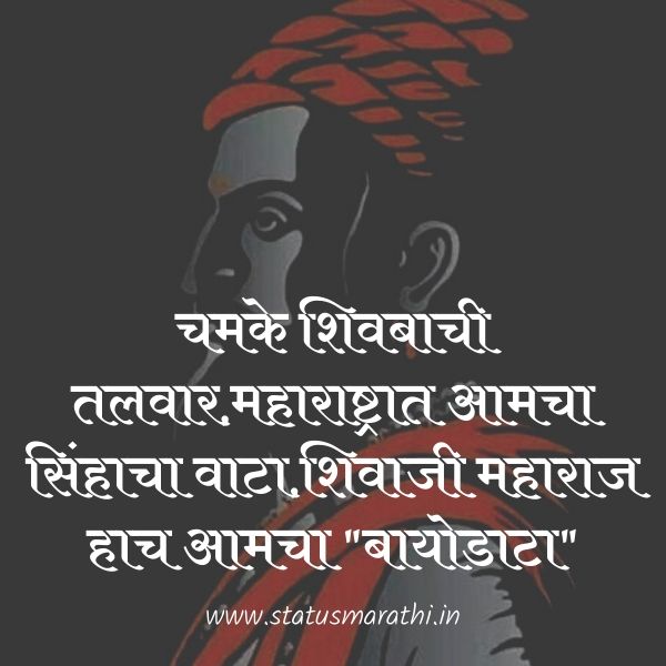 Shivaji Maharaj Quotes In Marathi for Whatsapp images 